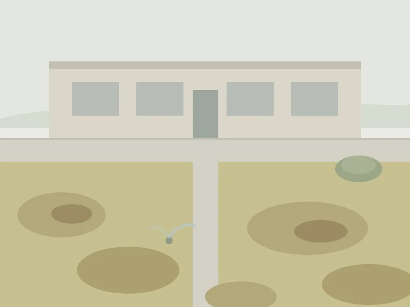 Cited frontage, redesigned, before